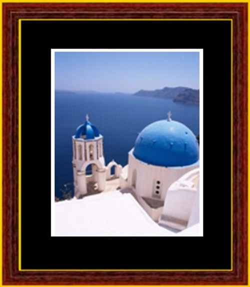 Greek Church Framed Pirnts Art Framed Print