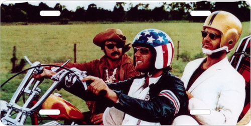 Easy Rider Peter Fonda Jack Nicholson License Plate