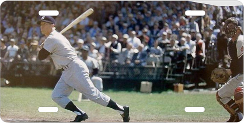 Mickey Mantle New York Yankees World Series Home Run Motivational