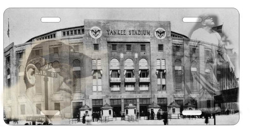 Babe Ruth That House That Ruth Built Yankee Stadium  Auto
