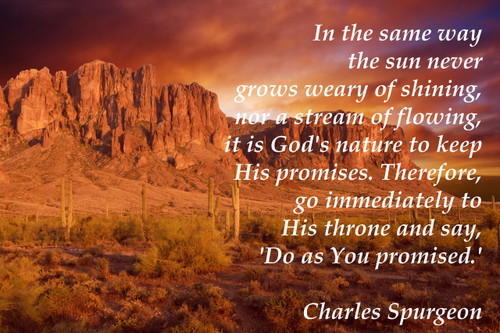 Famous Quote Poster  In The Same Way The Sun Never Grows Weary Of Shining, Charles Spurgeon Religious