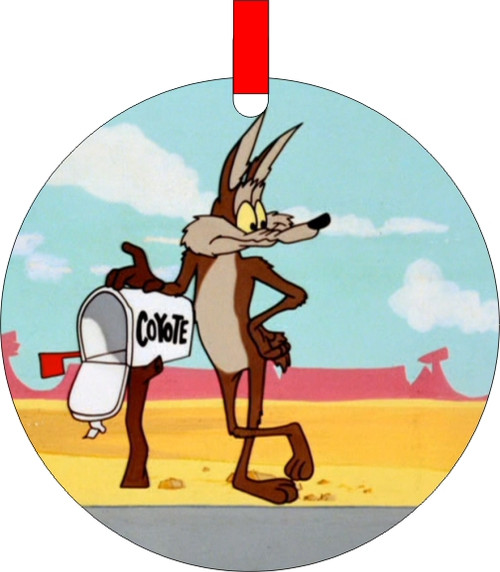 Wiley Coyote Christmas  Ornament