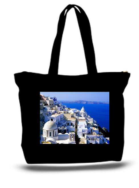 XXL Tote Bag Greece Santorini
