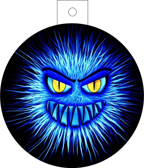 The Blue Internet Monster Christmas Ornament
