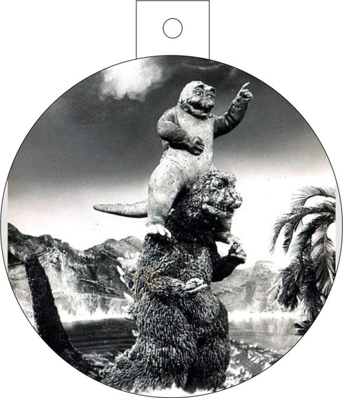 God Zuki Godzilla Christmas Ornament