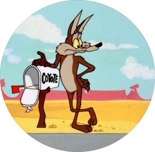 Wile Coyote Christmas Ornament