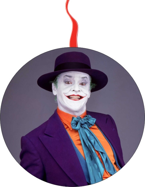 Jack Nicholson The Joker Christmas Ornament