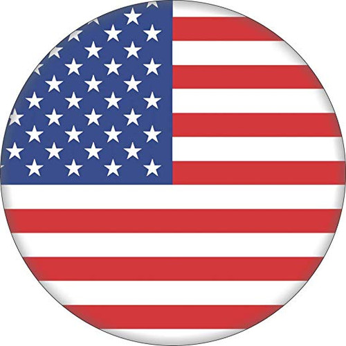 American Flag Christmas Ornament