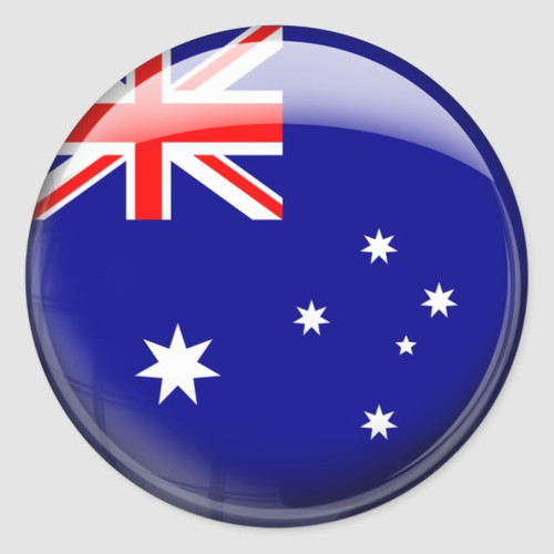 Australia Flag Christmas Ornament