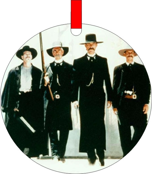 NEW Cast Of Tombstone Christmas Ornament