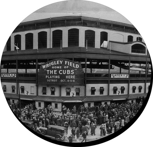 Set of 4 Coaters Coasters Wrigley Field World Series Chicago Vs Detroit