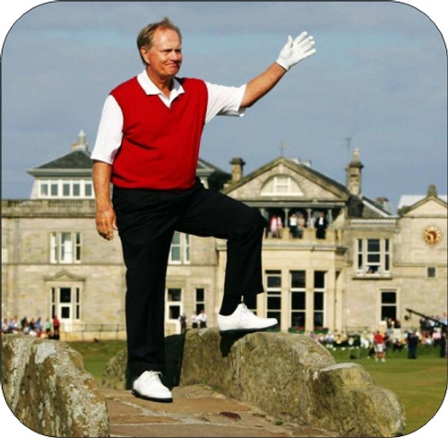 Set of 4 Coaters Jack Nicklaus Farewell To St. Andrews