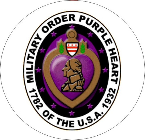 Set of 4 Coaters Military Order Of Purple Heart