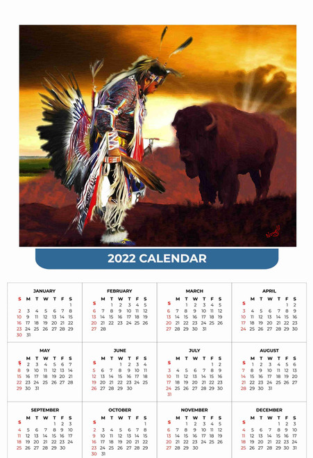 Year At a Glance  Calendar Glance 2022  The Last Buffalo Dance
