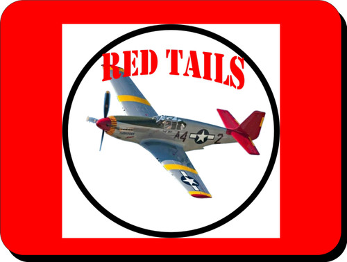 Tuskeeee Airment Red Tails Mouse pad