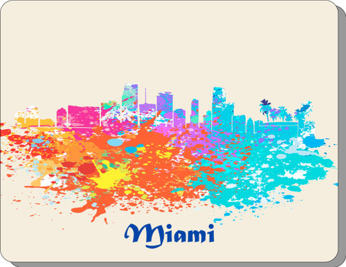 Miami Mouse pad