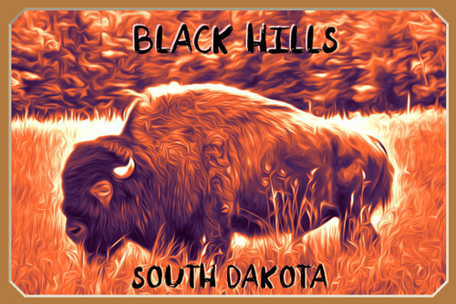 Black Hills Travel Poster