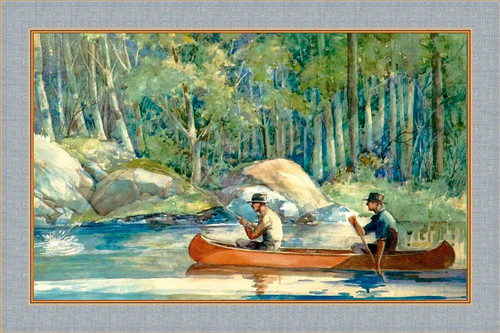 Canoe Best Travel Poster