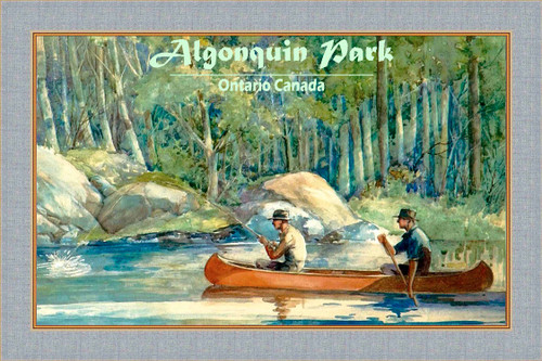 Ontario Canada Algonquin Park Travel Poster
