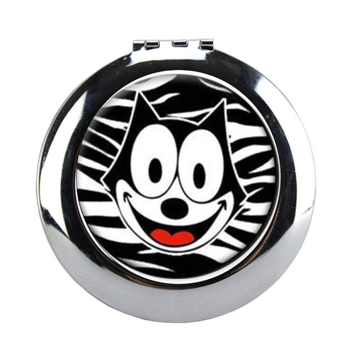 Felix the Cat Photo Ladies Pocket Purse Compact Mirror