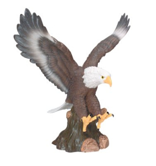 Hand Painted Resin Eagles 9 1/2 "  Patriotic Product