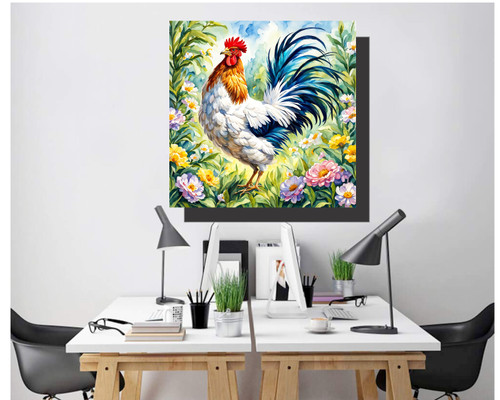 A Rooster Barn Animal Wildlife Animal in Wild Animals Chicken