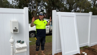 How to Install a Full Privacy PVC Single Gate?