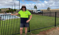 How to Install Black Pool Fencing