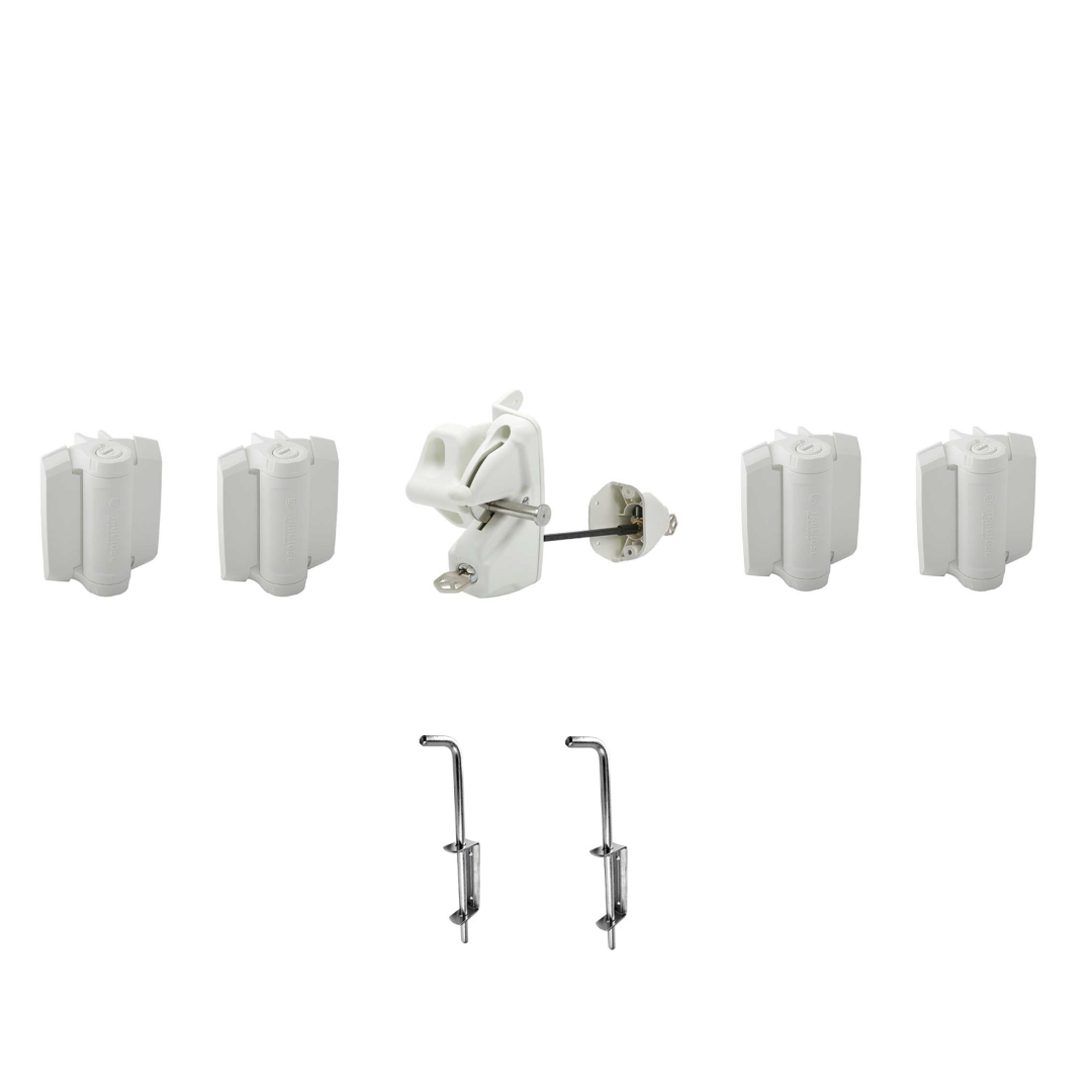 Colorbond Double gate Latch And Hinge Kit