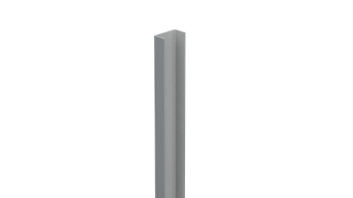 SuperPost – End Post - 120mmW x 50mmD x 2400mmL - Grey