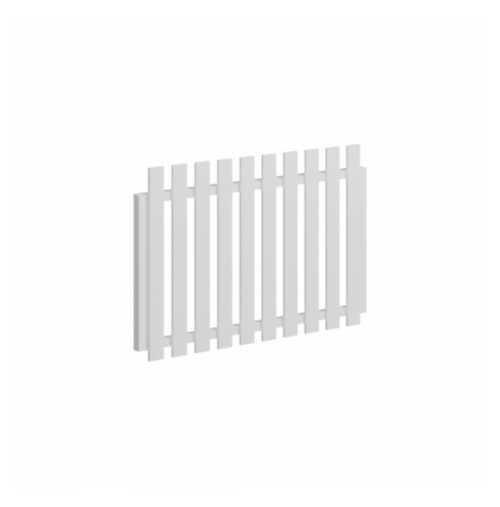 Aluminium Classic Picket Gate - 1090W mm x 900H mm - White