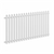 Aluminium Colonial Picket Fencing Panel - 2035W mm x 1200H mm White