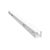 2 Way PVC Post (Inline Post) Picket Top Full Privacy - 127mm x 127mm x 2500mm Long. Includes Slimline Post Cap