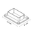 PVC Bracket - 51 x 89mm