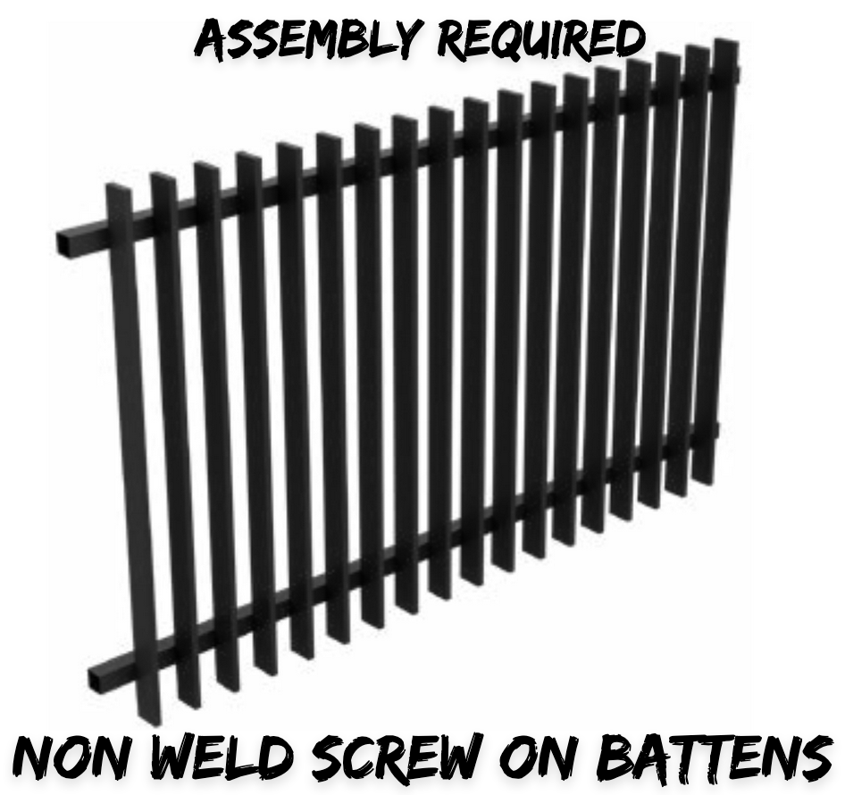 Aluminium Batten Fencing