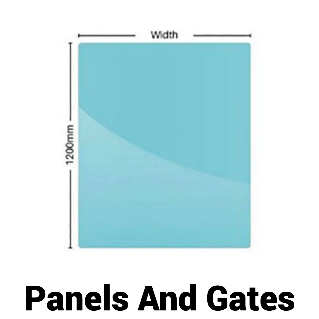 glass panels and gates