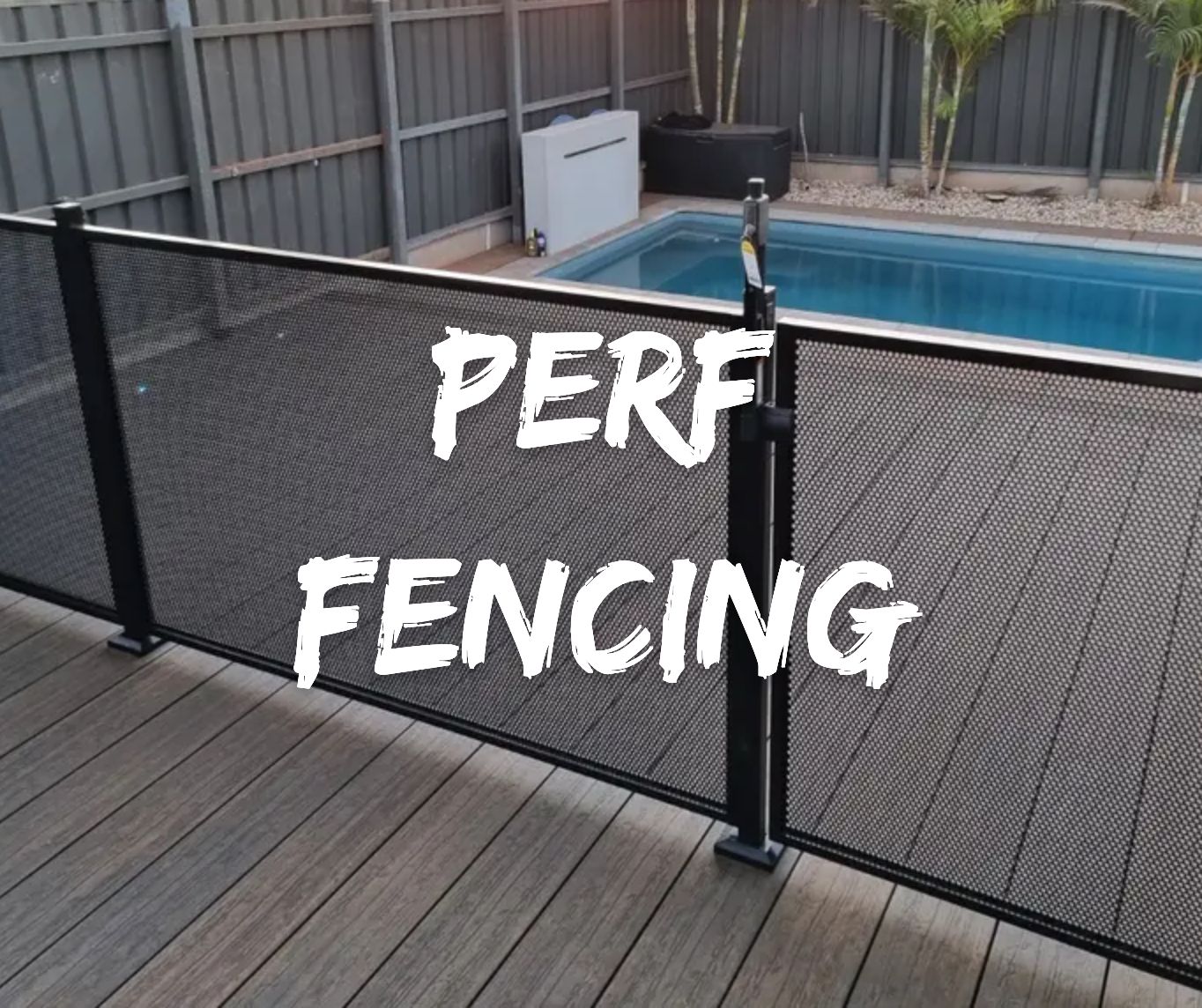 Perforated Pool Fencing Mesh