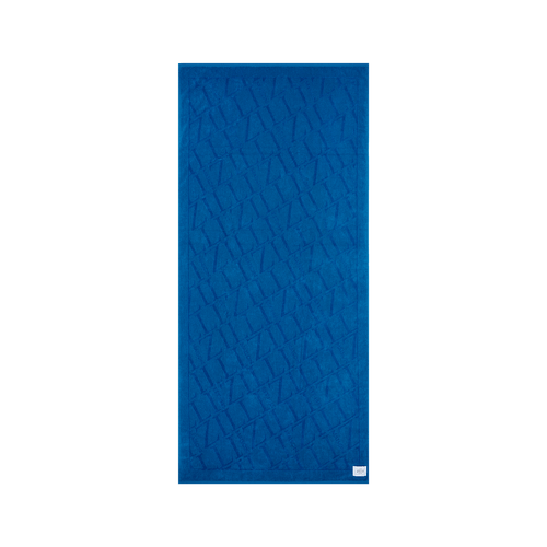 Peacock beach towel, design "Maison ZILLI EST 1965"