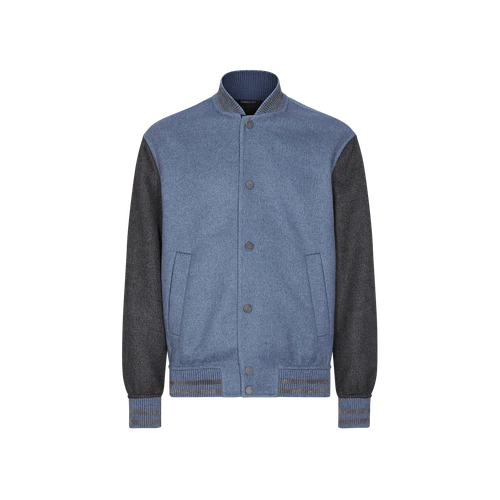Pale blue onyx bicolor bomber