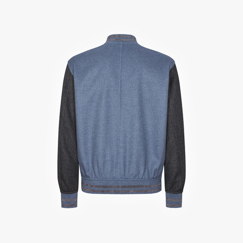 Pale blue onyx bicolor bomber