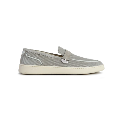 Light sage Slip-On, honeycomb print