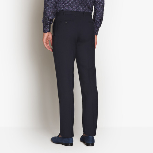 Navy "London" suit, single breasted, two buttons