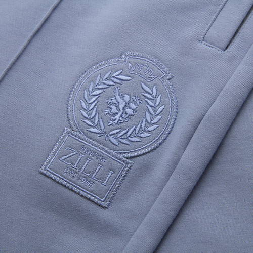 Pale blue onyx jogging set, "ZILLI Crest" Pale blue onyx jogging set, "ZILLI Crest"