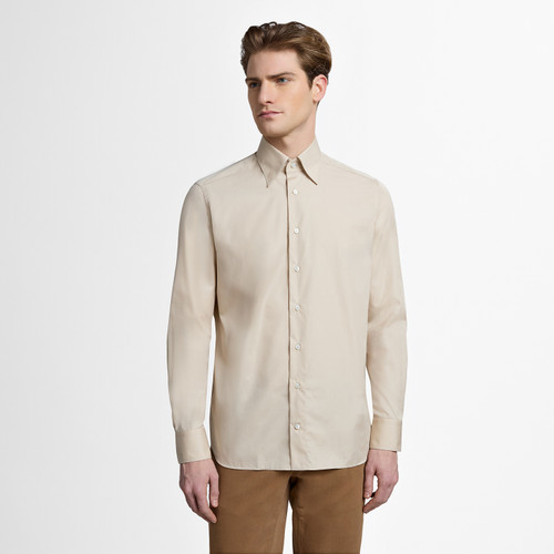 Pale caramel classic shirt