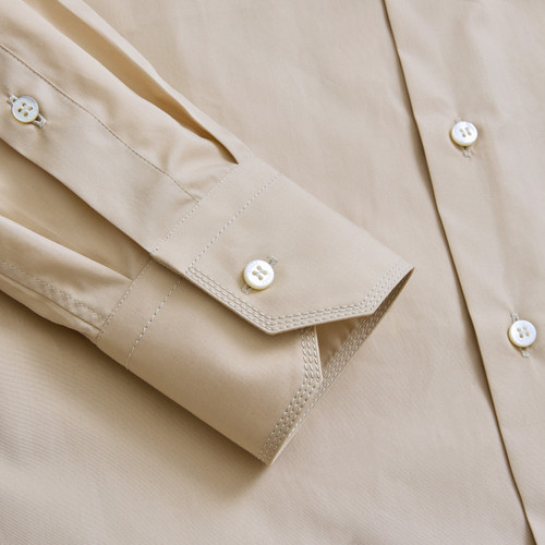 Pale caramel classic shirt
