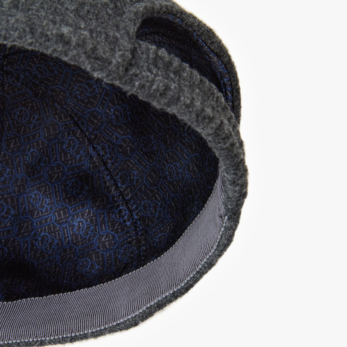 Charcoal gray “ZILLI Embroidery” baseball cap