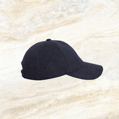 Casquette de baseball "broderieZILLI " marine foncé