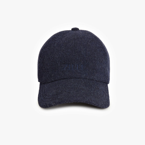 Casquette de baseball "broderieZILLI " marine foncé