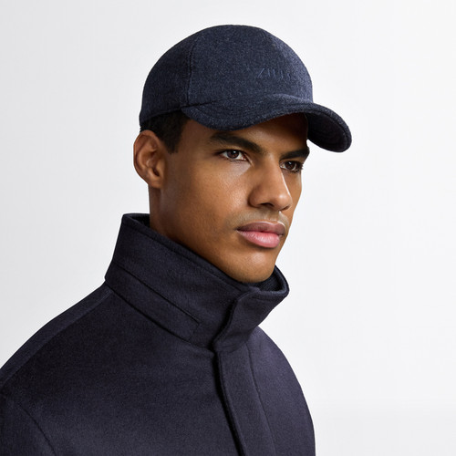 Dark navy “ZILLI Embroidery” baseball cap