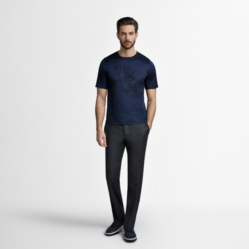 Dark navy  “Big Lion” T-shirt